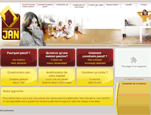 Tablet Screenshot of jan-maison-passive.com